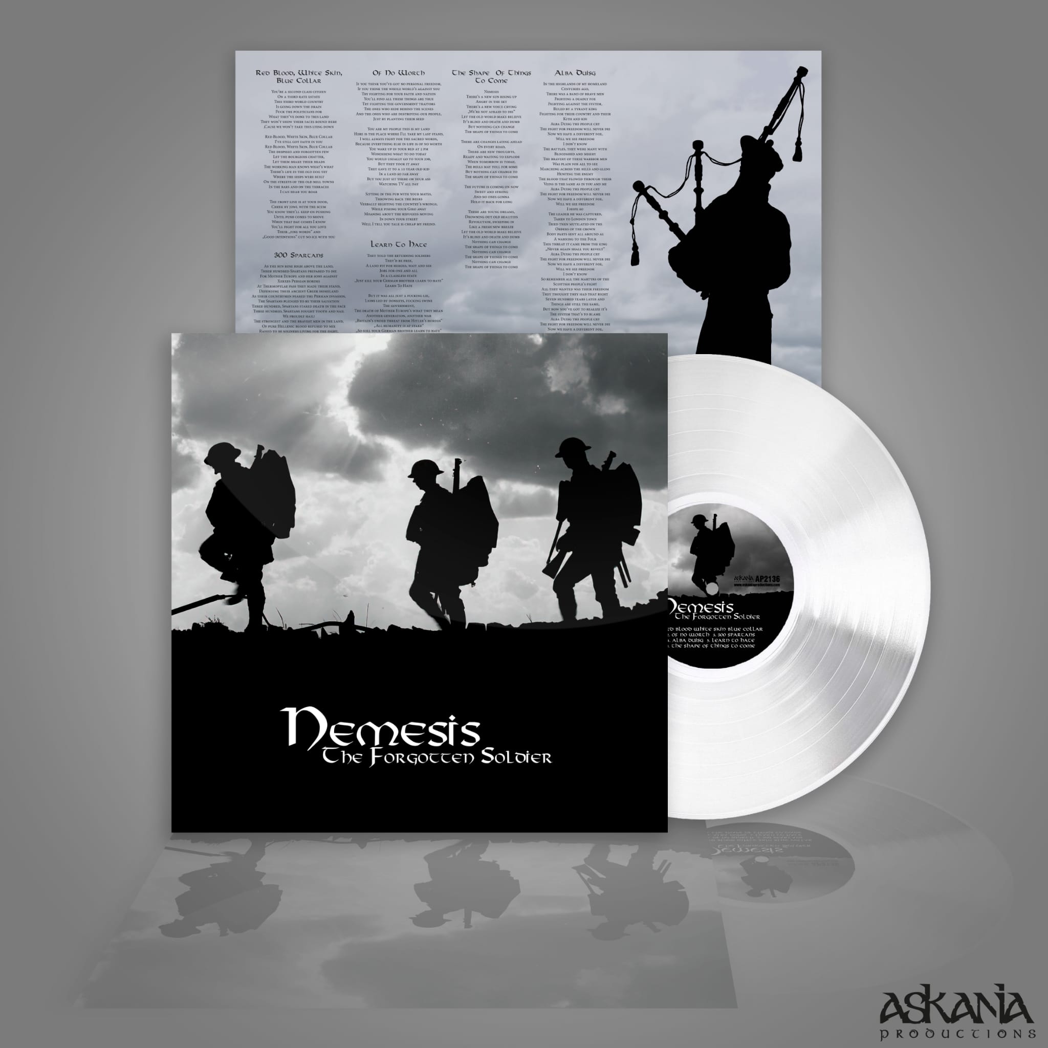 Nemesis "The Forgotten Soldier" White LP